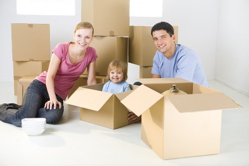 Local moving van service in Woodside for home and business moves