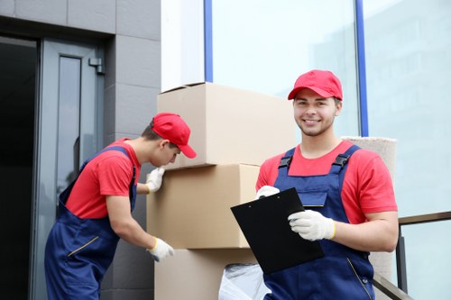 Man with van helping with a local move in Woodside