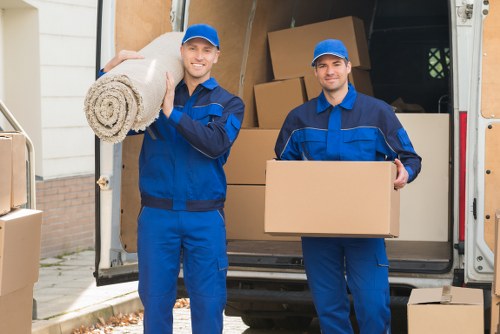 Professional packing services for a home move in Woodside