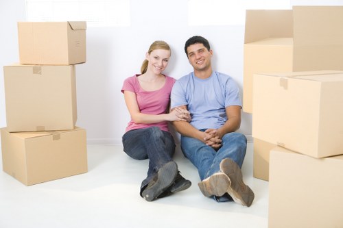 Professional man and van assistance for flats, homes, and offices in Woodside