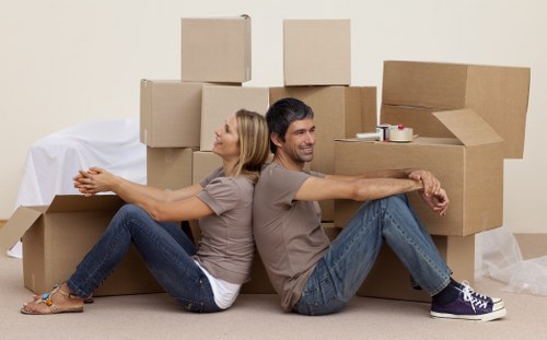 Local movers handling a domestic relocation in Woodside