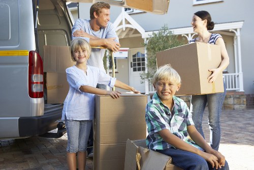 Checklist and packing supplies ready for a Woodside house move