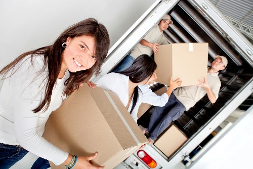 Local removals team planning a move with access considerations in Woodside