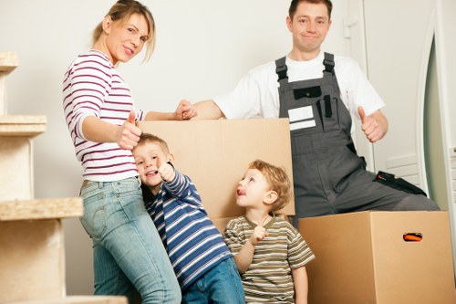 Man and van team handling a move with care and planning